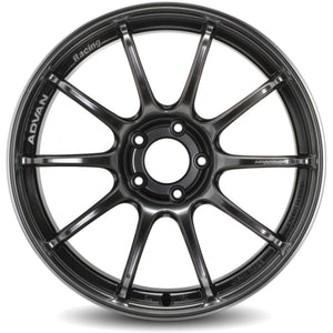 Advan RSIII 18x9.0 +35 5x114.3 Hyper Black and Ring Wheel