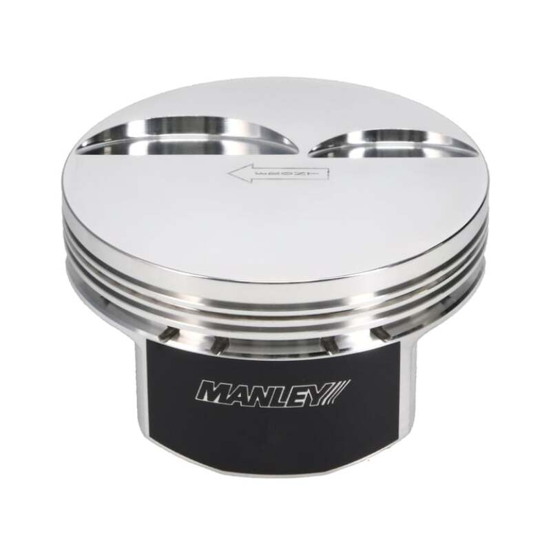Manley Chevrolet LS Piston Set - 4.080in Bore 1.115in CH, -4.00 CC