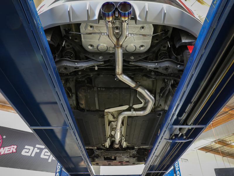 aFe Takeda Exhaust Cat-Back 19-20 Hyundai Veloster 304SS Polished Dual Tips Exhaust