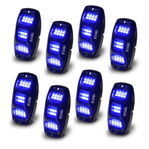 Oracle Underbody RGB+W Wheel Well Rock Light Kit - 8 PCS - ColorSHIFT