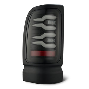 AlphaRex 94-01 Dodge Ram 1500/2500/3500 LUXX-Series LED Tail Lights - Black