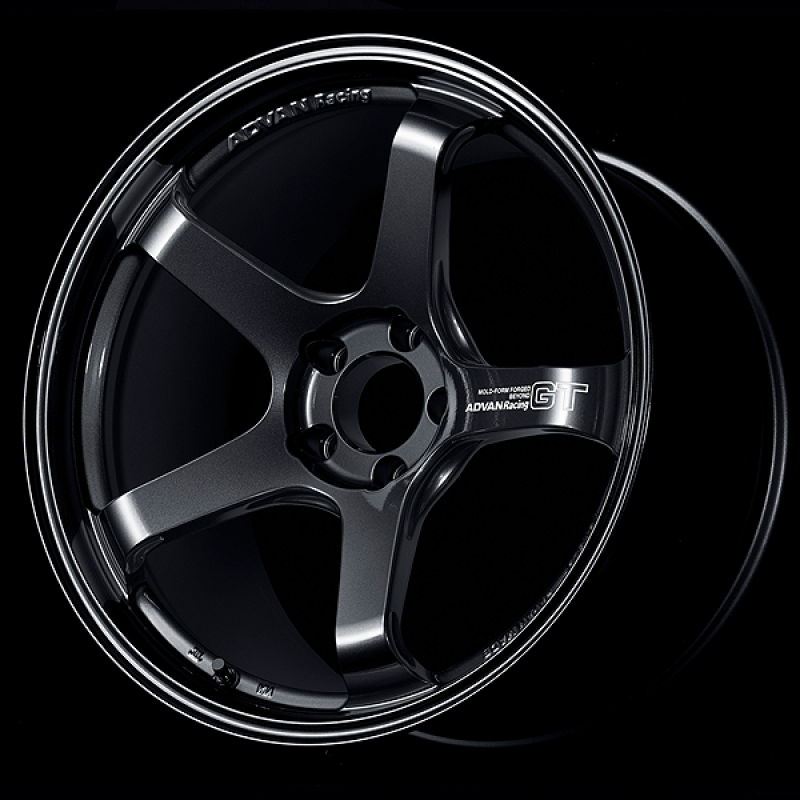 Advan GT Beyond 19x10.5 +34 5x120 Racing Titanium Black Wheel