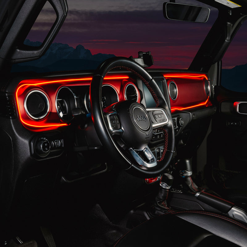Oracle 18-23 Jeep Wrangler JL/Gladiator JT Dynamic ColorSHIFT LED Interior Dash Board Kit