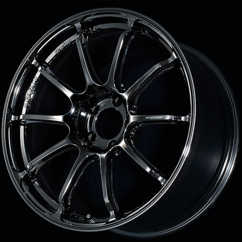 Advan RSIII 19x8.5 / +22 Offset / 5x112 / 66.5mm Bore / Black Chrome