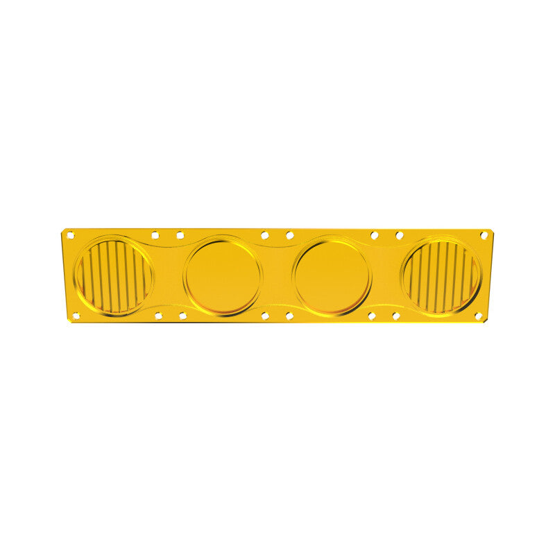 KC HiLiTES FLEX ERA LED Performance Yellow Combo Lens for Light Bars