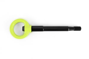 PERRIN 22-25 Subaru WRX / 18-23 Crosstrek / 20-25 OBXT Tow Hook Kit (Front) - Neon Yellow