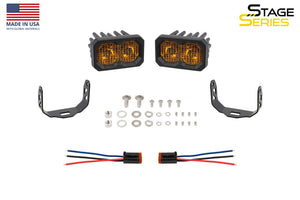 Diode Dynamics C2 2.0 Sport Yellow Driving Standard ABL (pair)