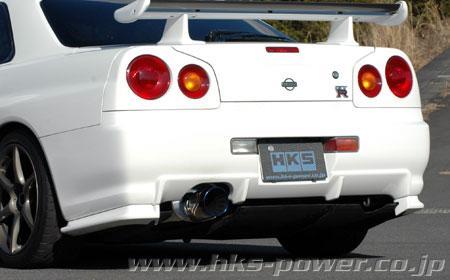 HKS SUPER TURBO MUFFLER BNR34 RB26DETT