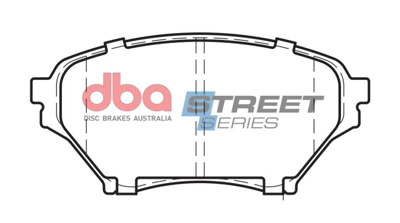 DBA 01-05 Mazda Miata (w/Sport / Hard Susp) Front Street Series Brake Pads