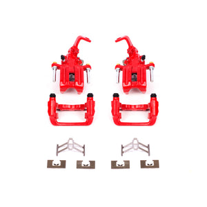 Power Stop 00-09 Honda S2000 Rear Red Calipers w/Brackets - Pair