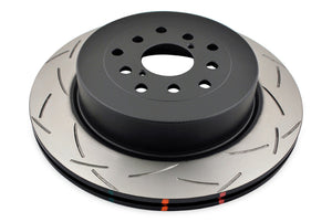 DBA 01-07 Subaru WRX/STI 10 Stud Hole Rear Slotted 4000 Series Rotor