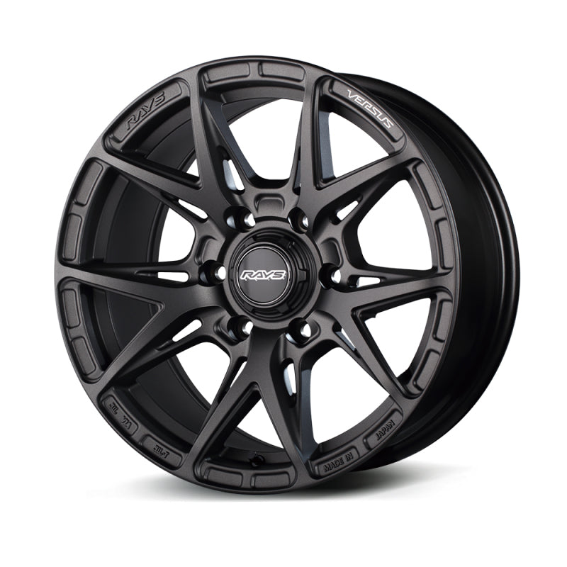 Versus VV21SX 17X8.0 +20 6x139.7 Matte Super Dark Gunmetal