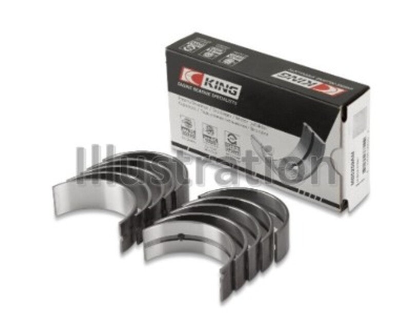 King Engine Bearings Toyota 1AZFE / 2 AZFE (Size +0.75mm) Crankshaft Main Bearing Set