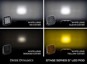 Diode Dynamics SS5 LED Pod Cover Smoked