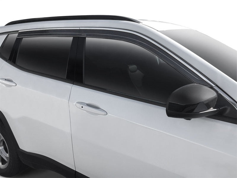 Husky Liners 07-10 Infiniti G35 Ventvisor Low Profile (4pc) - Chrome