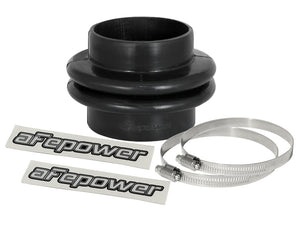 aFe Magnum FORCE Intake Coupling Kit(2-3/8 IN ID to 2-1/2 IN ID x 2-1/2 IN L)Reducing Coupler Black