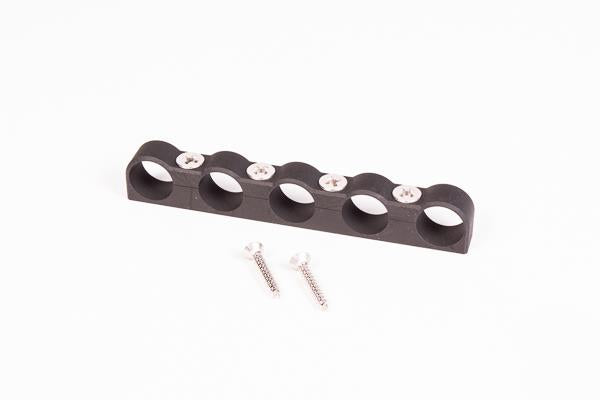 Radium Engineering Hose Separator Clamp - 5 Way