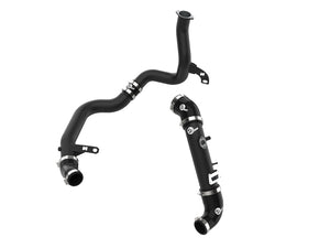 AFE 19-22 Hyundai Veloster N BladeRunner Aluminum Hot & Cold Charge Pipe Kit - Black