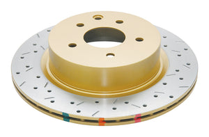DBA 06-07 350Z / 05-07 G35 / 06-07 G35X Rear Drilled & Slotted 4000 Series Rotor