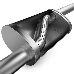 MagnaFlow Muffler Mag SS 6X6 14 2.25/2.2