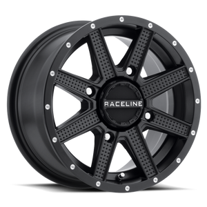 Raceline A92B Hostage 14x7in / 4x110 BP / 10mm Offset / 83.8mm Bore - Satin Black Wheel