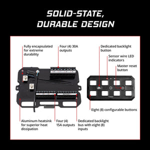 Diode Dynamics D-Switch 8 Button Controller Kit