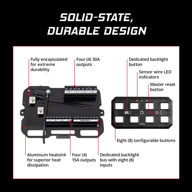 Diode Dynamics D-Switch 8 Button Controller Kit