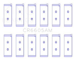 King Engine Bearings Toyota 5ME/5MGE/7MGE/7MGTE Rod Bearing Set - Size STD