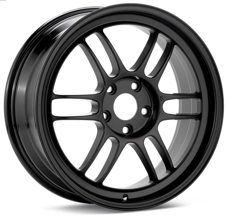 Enkei RPF1 18x10.5 5x114.3 15mm Offset 73mm Bore Matte Black Wheel G35/350z