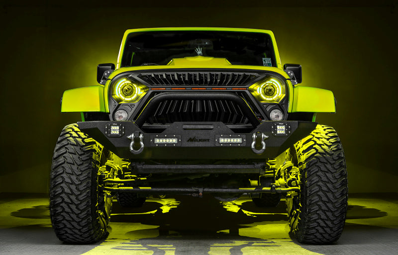 ORACLE Lighting 0718 Jeep Wrangler JK Oculus 7in ColorSHIFT BiLED Projector Headlights
