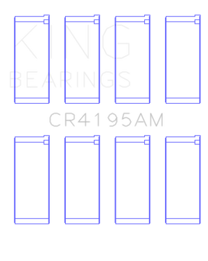 King Engine Bearings Chrysler 420A Connecting Rod Bearing Set - Size STD