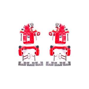 Power Stop 06-11 Acura CSX Rear Red Calipers w/Brackets - Pair