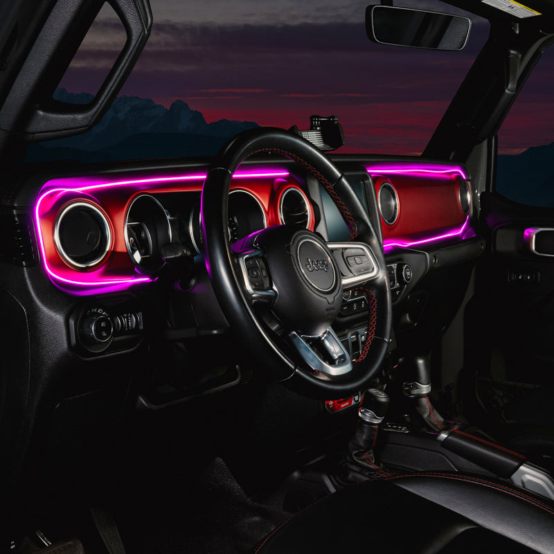 Oracle 18-23 Jeep Wrangler JL/Gladiator JT Dynamic ColorSHIFT LED Interior Dash Board Kit