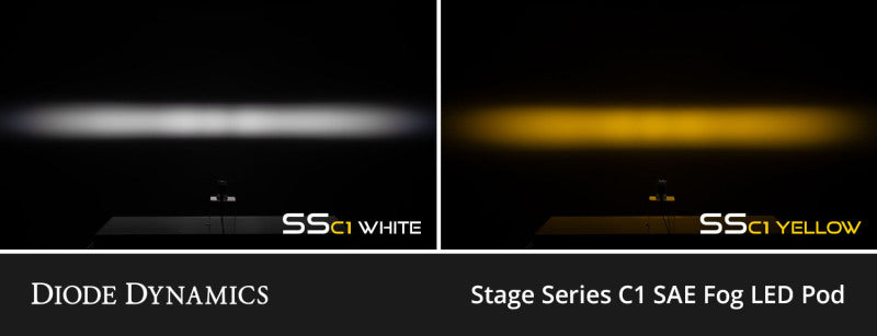 Diode Dynamics 21-24 Nissan Armada SSC1 LED Fog Light Kit (6000K) White SAE Fog - Cool White