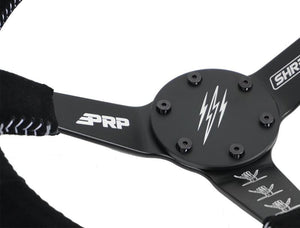 PRP Comp-R Leather Steering Wheel - Black