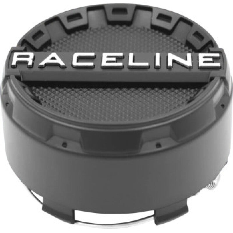 Raceline Center Cap - Golf Cart Tall - 4 x110/115/144/156 - Black