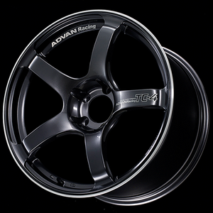 Advan TC4 16x7.0 / +35 Offset / 5x98 / 58mm Bore / Racing Gunmetallic and Ring
