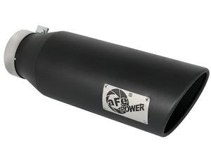 aFe MACH Force-Xp Universal Exhaust Tip 4 IN Inlet x 6 IN Outlet x 18 IN L