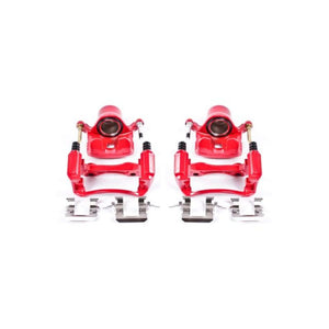 Power Stop 00-01 Infiniti I30 Front Red Calipers w/Brackets - Pair
