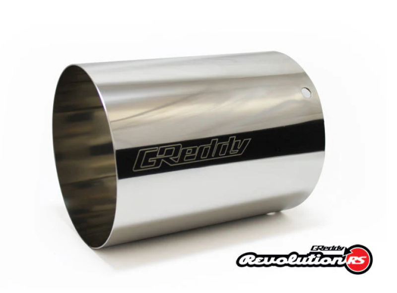 GReddy SS Tip (105mm Dia/150mm Length) for Universal 2.5in Revolution RS Muffler