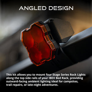 Diode Dynamics Stage Series LED Scene Light Kit for Kuat IBEX Bed Rack