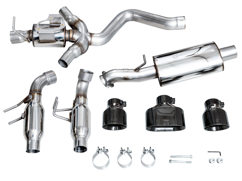 AWE Tuning 2023+ Toyota GR Corolla Touring Edition Exhaust - Diamond Black Tips