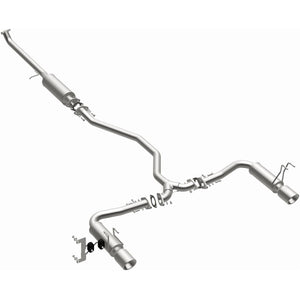 MagnaFlow 16-18 Honda Civic L4 2.0L Street Series Cat-Back Exhaust w/ Polished Tips