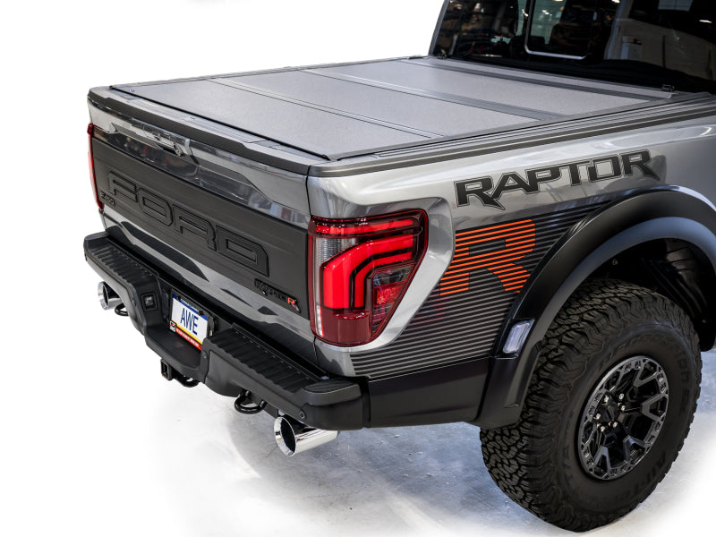 AWE Gen 3 Raptor R SwitchPath Exhaust  - Chrome Silver Tips