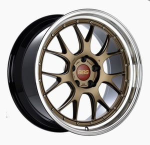 BBS LM-R 20x9.5 5x120 ET23 Matte Bronze Wheel -82mm PFS/Clip Required