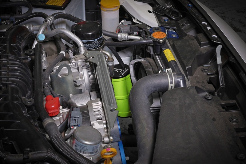 PERRIN 02-25 Subaru WRX / 04-21 STI / 13-25 BRZ/GR86/FRS/86 Coolant Overflow Tank - Neon Yellow