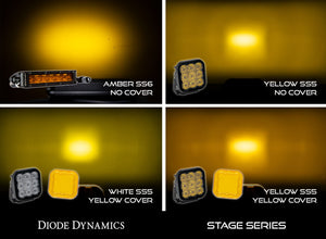 Diode Dynamics SS5 LED Pod Cover - Yellow