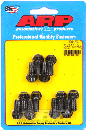 ARP SB Chevy 3/8 x .750in drilled 12pt header bolt kit