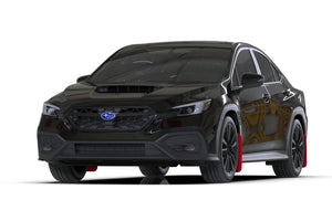 Rally Armor 22-25 Subaru WRX Red UR Mud Flap Altered Font White Logo