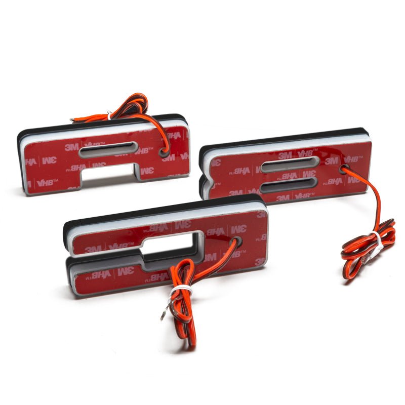 ORACLE Lighting Universal Illuminated LED Letter Badges - Matte Blk Surface Finish - V